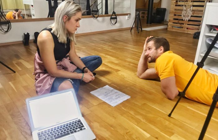 Lektoři kurzu Fit Balanc Karolín a Peťo